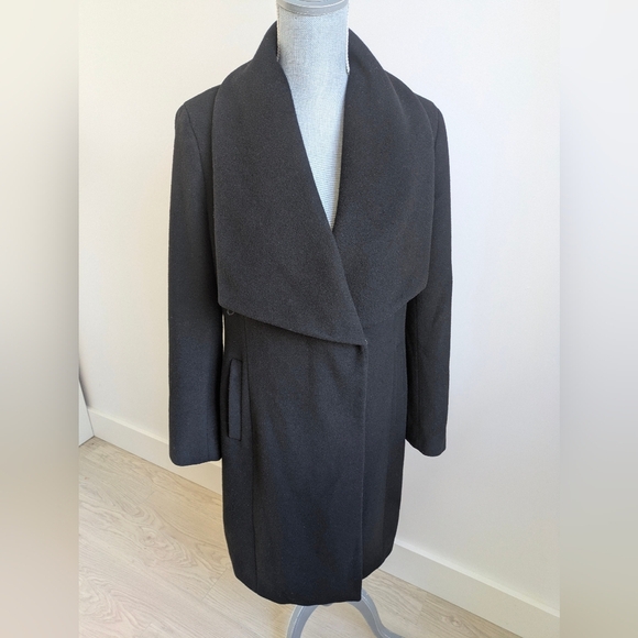 Calvin Klein Wool Cocoon Coat - Picture 5 of 16